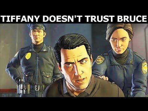Tiffany Doesn't Trust Bruce - Outcome In Episode 3 - BATMAN Season 2 The Enemy Within