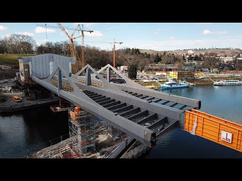 Stuttgart 21: So wurde die Neckarbrücke gebaut 