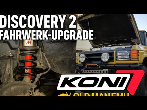 Land Rover Discovery 2 Fahrwerk umbauen  2 Zoll Höherlegung mit OME + Koni Dämpfern