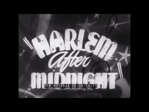 HARLEM AFTER MIDNIGHT (1947) | Billy Eckstine & His Big Band | Rare Jazz Soundie