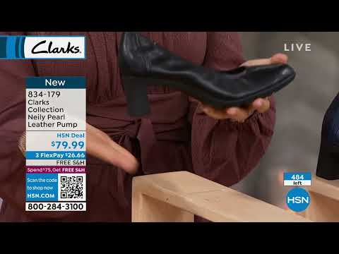 Clarks Collection Neily Pearl Leather Pump