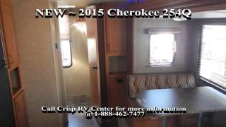 preview picture of video '2015 Forest River Travel Trailer Cherokee 254Q Crisp RV Center (252)946-0311'