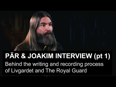 Sabaton's Pär & Joakim talk about the recording process of Livgardet + The Royal Guard (pt. 1)