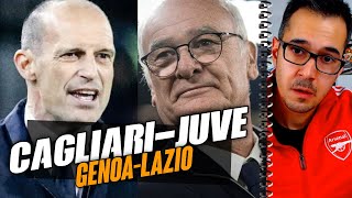 Giuntoli conferma Allegri 😱 Cagliari-Juve 2-2 e Genoa-Lazio 0-1