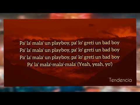 EL ALFA EL JEFE X LUAR LA L X JEEZY - SOY UN BAD BOY (Letra/Lyrics)