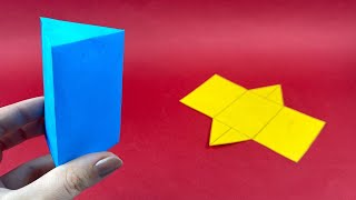 How to Make a Triangular Prism | Easy 3D Shape Tutorial