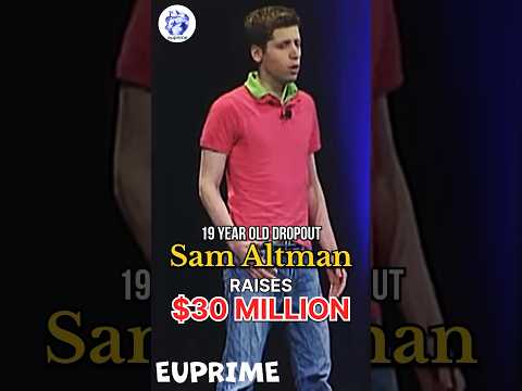 At 19, Sam Altman dropped out of Stanford and Raised $30 Million to launch Loopt. #startup
