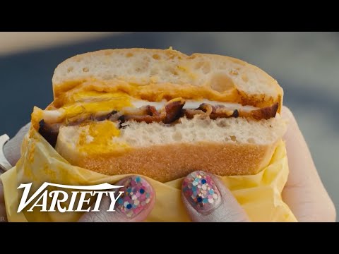 Harley Quinn Egg Breakfast Sandwich