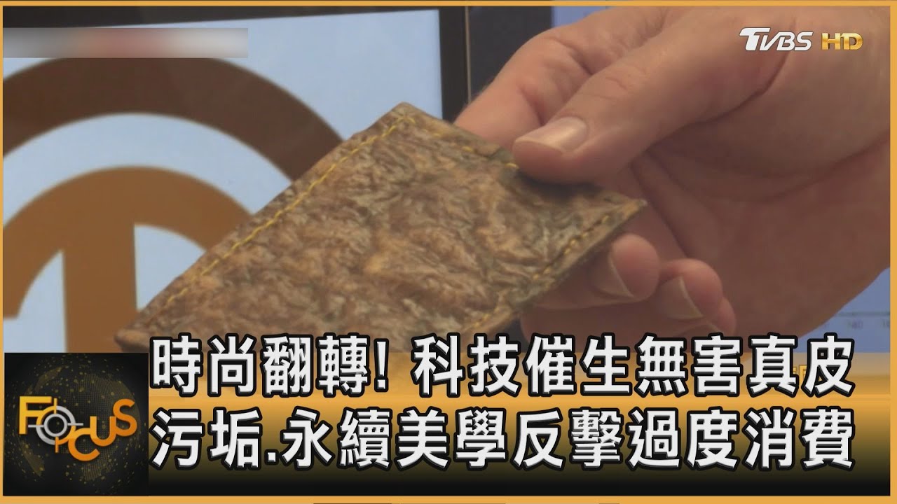 時尚翻轉!科技催生無害真皮 污垢.永續美學反擊過度消費