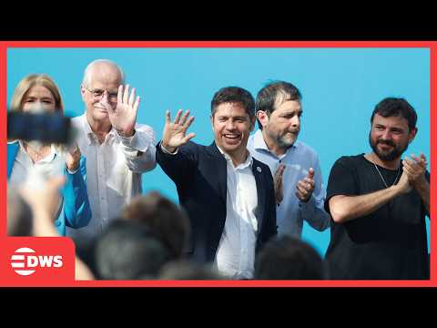 FULL IN: Buenos Aires Campaign Rally — Kicillof and Massa Unite Supporters | DWS News | AM14