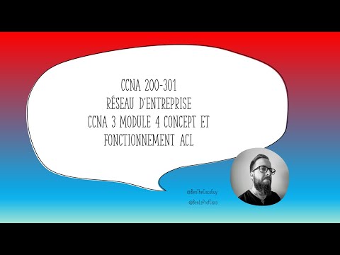 CCNA3 Module 4 Concept des ACLs
