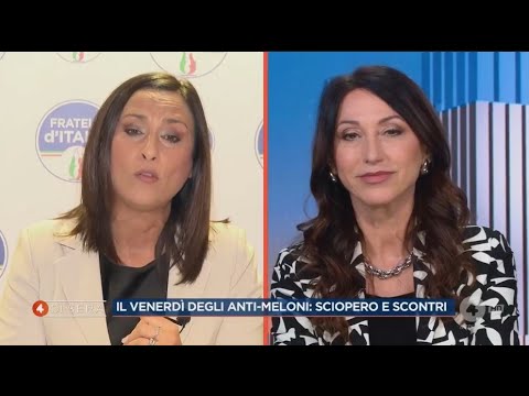 Alessandra Maiorino ospite a "4 di sera" Rete4 28/11/2025