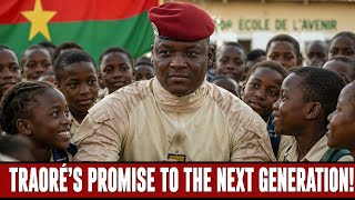 IBRAHIM TRAORÉ'S MESSAGE TO BURKINA FASO'S NEXT GENERATION