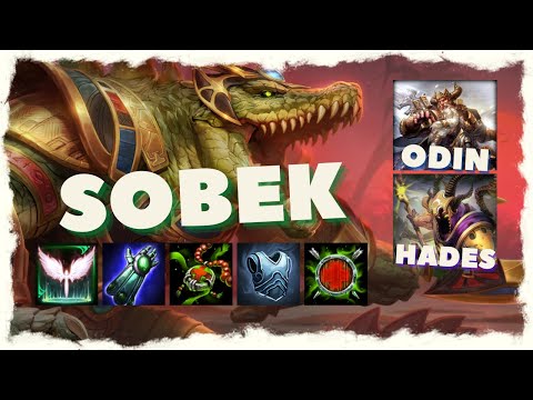 Smite Ranked Joust S3 Map Sobek Gameplay | Hate Dying? Pick Sobek