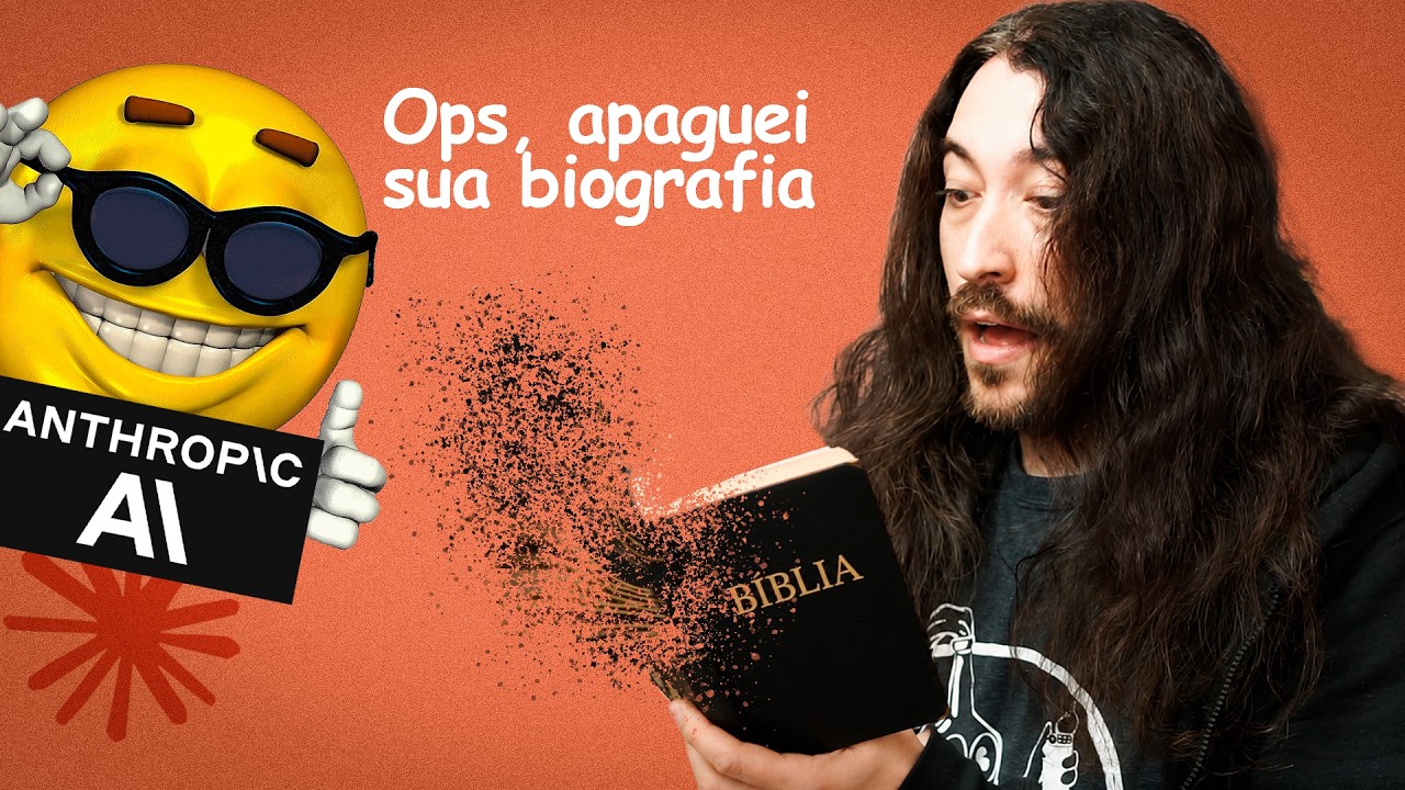 POR QUE A ANTHROPIC ESTÁ DESTRUINDO LIVROS??? | Tecnologia e Classe