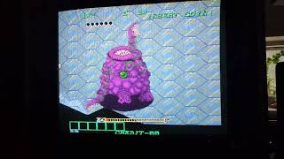 Data East Dark Seal 1990 Arcade: Actual Hardware Gameplay