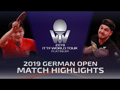 Fan Zhendong vs Timo Boll | 2019 ITTF German Open Highlights (1/4)