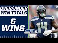 2022 NFL Over/Under Predictions: Seahawks 6 wins [Expert Breakdown] | CBS Sports HQ