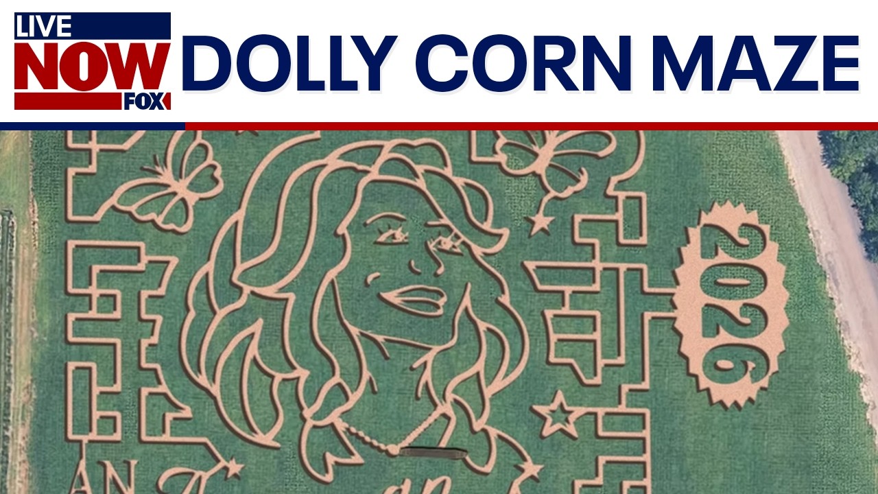 NJ farm planted Dolly Parton-themed corn maze months before her death