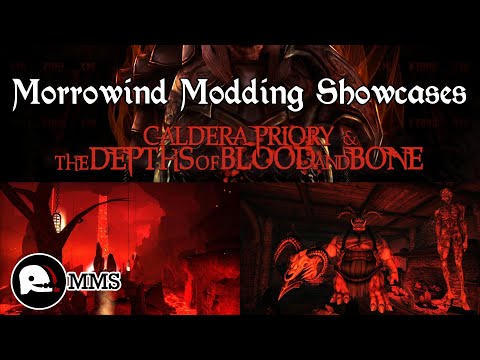 Morrowind Modding Showcases - Caldera Priory - Depths of Blood and Bone