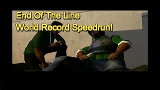 GTA San Andreas - End Of The Line World Record Speedrun