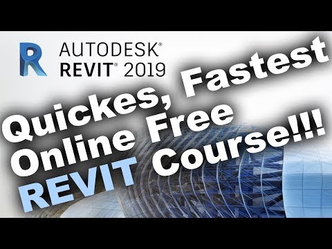 Quickest, Fastest Revit 2019 Beginner Course Part 1