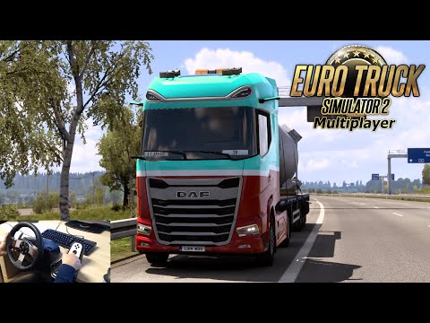 London - München | Wir nähern uns München! - DAF XG+ | Let's Play ETS 2 MP #328 [G27]