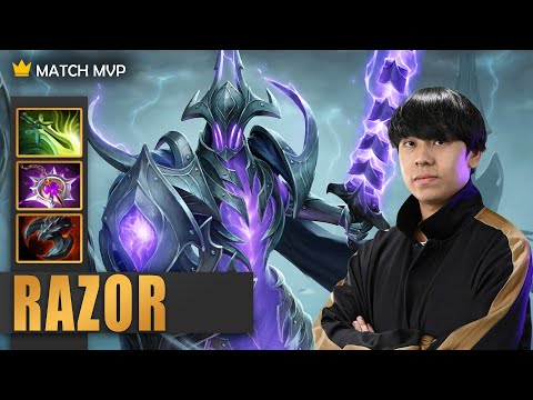 Razor Safelane | Ana | A 50+ MINS 7.34 RAZOR POG COMEBACK | 7.34 Gameplay Highlights
