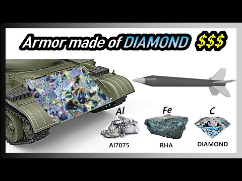 The Most Expensive (DIAMOND) Armor in the World | APFSDS & Armor Penetration Simulation