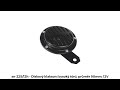 Klaksón 12V - 430Hz diskový (90mm) vysoký tón - Video Youtube
