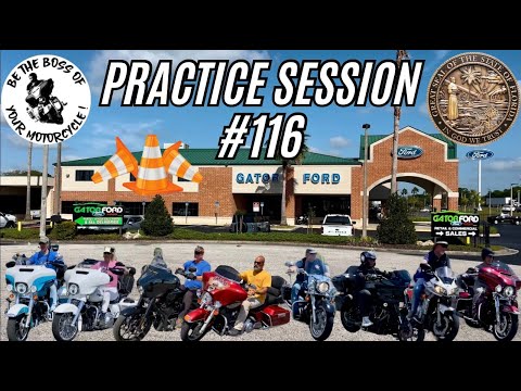 Practice Session #116 - FLORIDA - Advanced Slow Speed Motorcycle Riding Skills