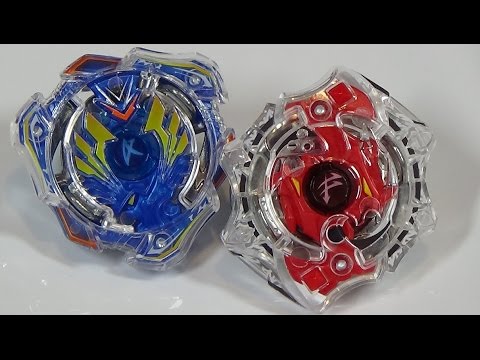Beyblade Burst BATTLE!! Valkyrie Wing Accel VS Spriggan Spread Fusion  ベイブレードバースト