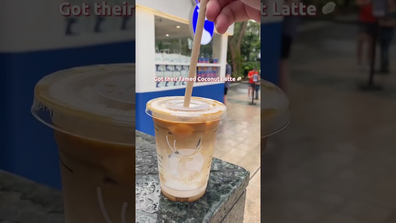 China’s largest coffee chain luckincoffeesg has finally opened in Singapore!