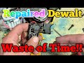 Repairing A Broken Dewalt Nail Gun Fixed But All For Nothing