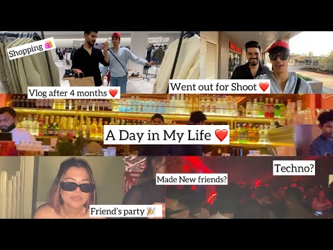 A Day in My Life ❤️ | Content Shoot | Parties | New beginning 🥰 | 