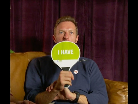 Never have I ever - with Chris Martin