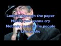 In My Secret Life - Leonard Cohen [LYRICS]