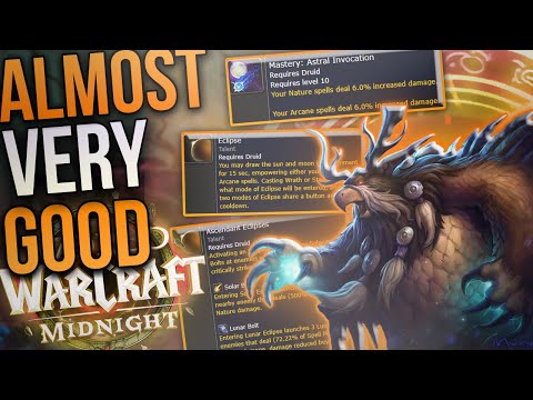 Midnight Beta Specs | You Actually Have To PRESS Eclipse Now - Balance Druid Recap
