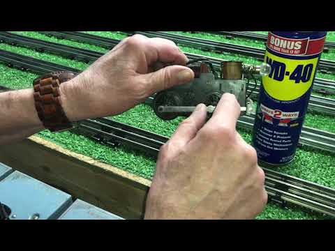 MARX E UNIT / INSTANT REPAIR FOR STICKING E UNIT / WD40 / 95 % EFFECTIVE / THIS WORKS