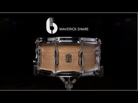 British Drum Company Maverick 14x6.5" | 10-Lug Maple Snare Drum w/ Eucalyptus Veneer. New with Full Warranty! Bild 15