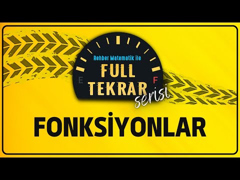 FONKSİYONLAR | FULL TEKRAR SERİSİ | Rehber Matematik