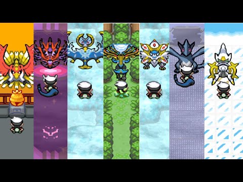 POKEMON HYPER EMERALD V5.4 - ALL LEGENDARY POKEMON LOCATIONS