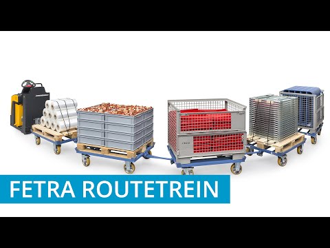 Transportroller fetra paletten-fahrgestelle  kuppelbar