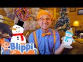 Blippi S Snowflake Scavenger Hunt Movie Christmas Films For Kids