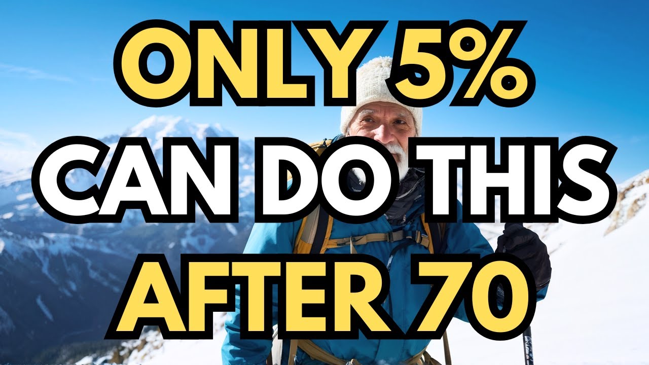 16 things that only 5% of people over 70 can do, that's rare