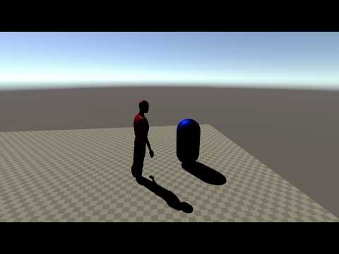 Testing Follow Player AI again, the Following NPC sinks into ground again