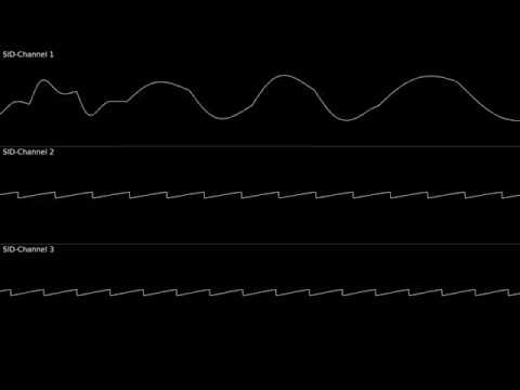 A Piece of Moldy Cheese by mch (Oscilloscope View) C64