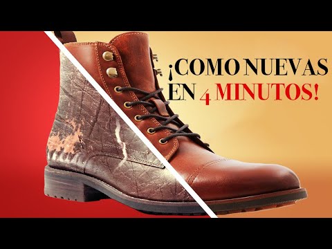 The Ultimate Guide to Repairing Your Leather Boots // Like New in 4 Minutes