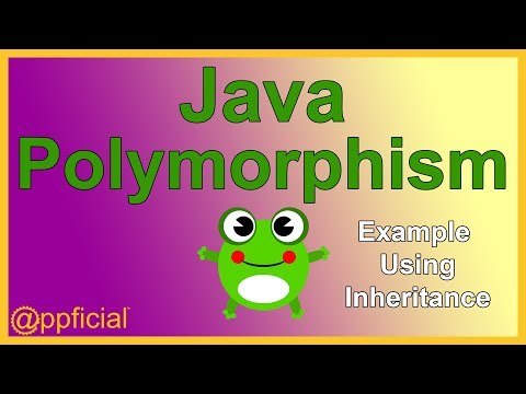 Example Of Java Polymorphism Using Inheritance Object Oriented Programming Appficial