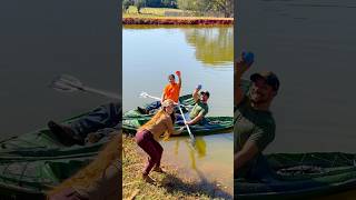 Você tava torcendo pra quem? Competição no caiaque, e corrida ! #vlog #competição